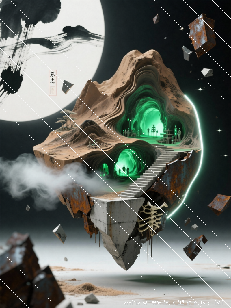 光影编织：大地色系在抽象艺术中的运用与表现