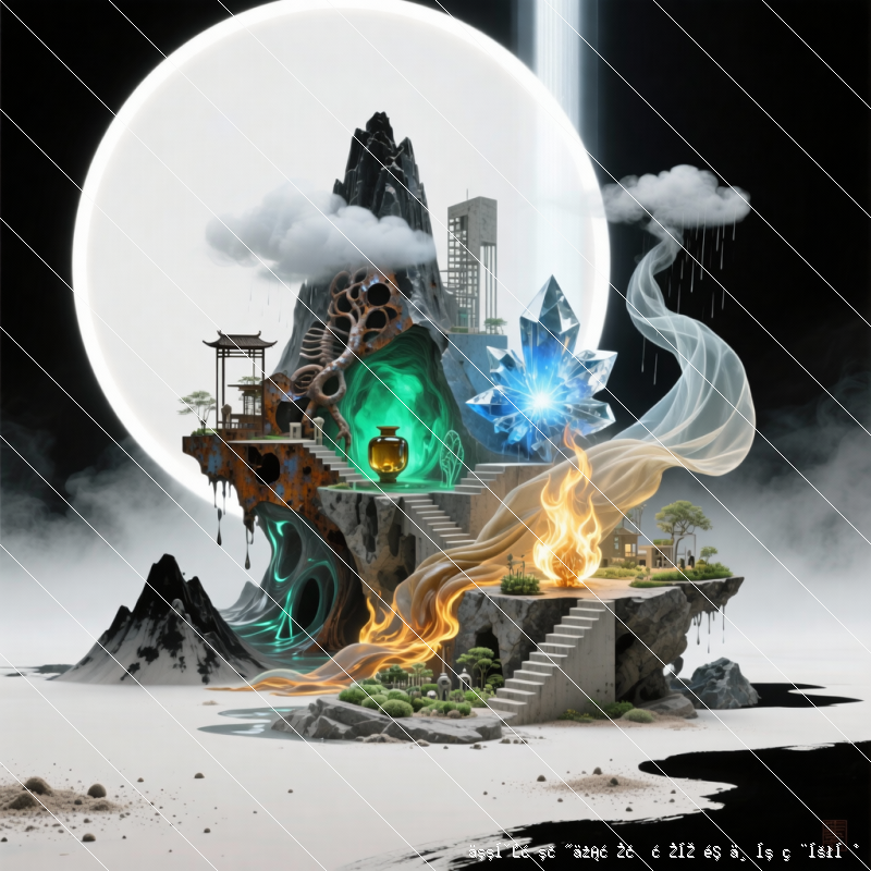 抽象火焰在数字艺术中的表现形式与视觉冲击力